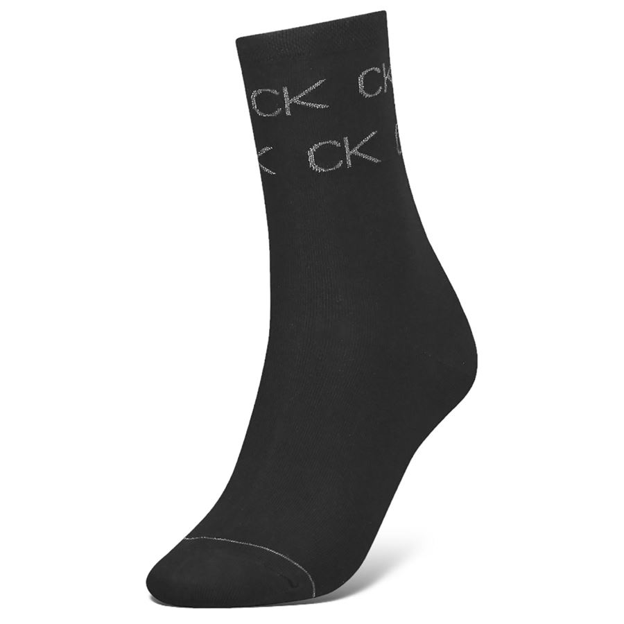 CK WOMEN SOCK 1P LUREX Calvin Klein | 701224119001